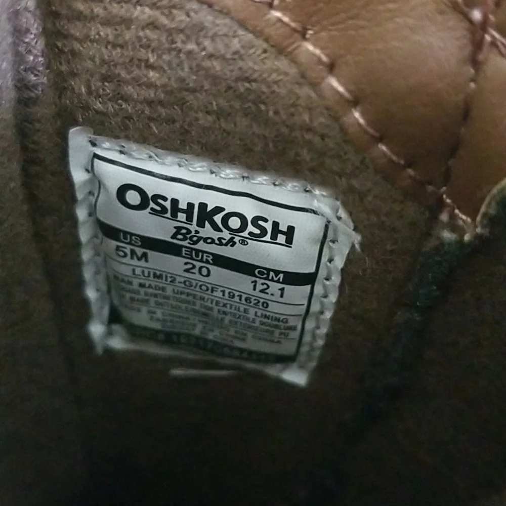 Oshkosh Baby Riding Boot Size 5m